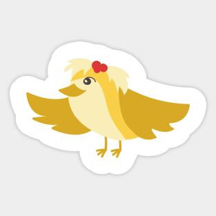 Cute Christmas Bird Sticker